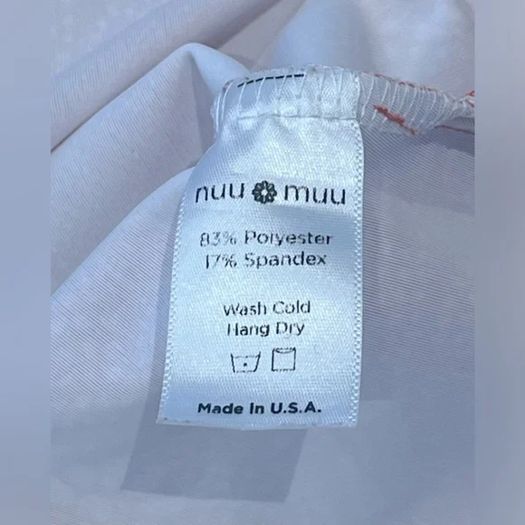 Nuu Muu Classic Keyhole Sleeveless Orange Floral Paisley Athletic Dress … - Picture 6 of 8